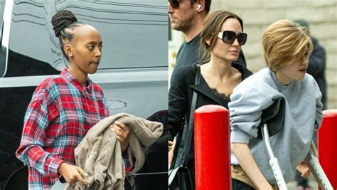 Angelina jolie & brad pitt: Angelina Jolie, problemi di salute per le due figlie: il ...