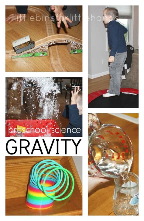 Gravity Science Experiment and Activities for Kids | Gravity science