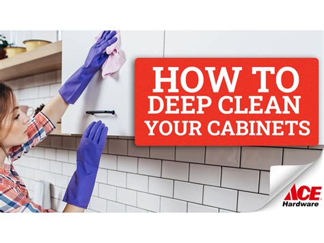 How To Deep Clean Your Cabinets Ahpi