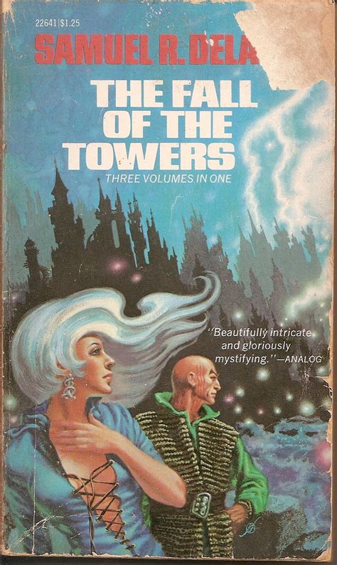 fall of the towers samuel r delany science fiction illustration science fiction novels