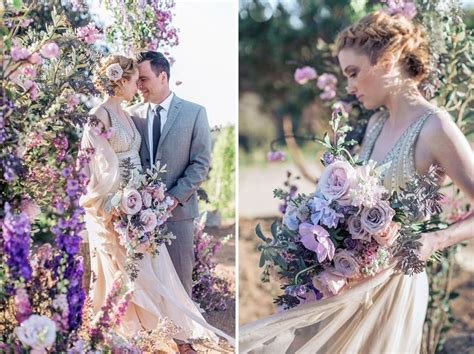 The Most Amazing Floral Arch Weve Ever Seen — Seriously Purple