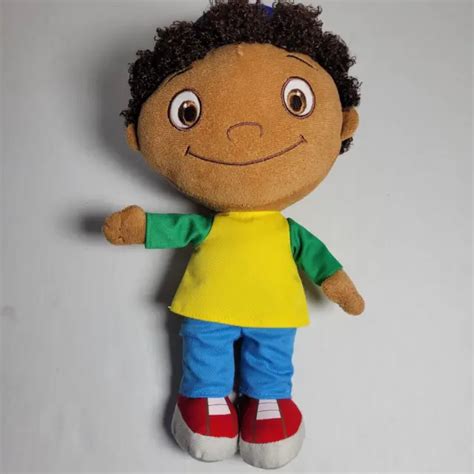 Disney Store Little Einsteins Quincy 12 Stuffed Plush Boy Doll 3500