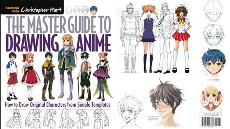 The Master Guide To Drawing Anime How To Draw Original Characters From Simple Template Pdf Download