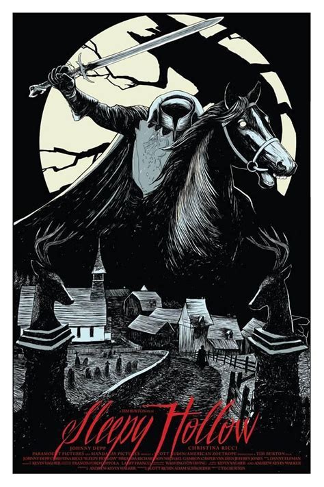 Sleepy Hollow Horror Movie Art Retro Horror Horror Artwork