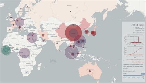 We want to know where infections are trending up or down relative to the size of the outbreak in each country. Coronavirus: An interactive map shows how COVID-19 is ...
