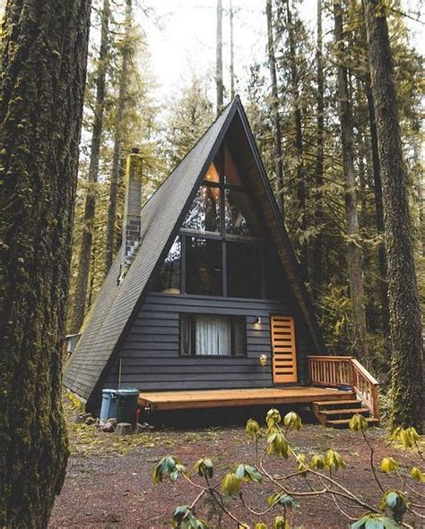 40 Beautiful Cabin House Design Shaped Like A Cone 99homeideas A