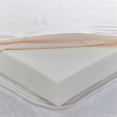 Cooling memory foam meets sleep number® smart adjustability. Silentnight Impress 7cm Memory Foam Mattress Topper, Super ...