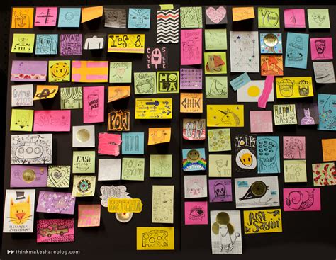 Post It Note Art Show K 6 Art With Mrs Riedel