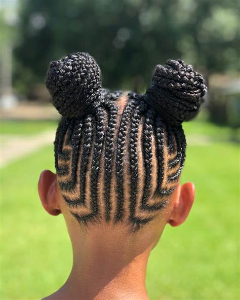 Four Braids Hairstyles For Kids