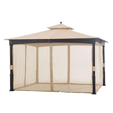 Garden Winds Replacement Canopy Top Cover And Netting Set For Wicker