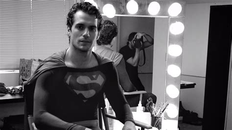 In this new clip, we see superman (henry cavill) surprise alfred (jeremy irons), who looks like he's busy repairing one of batman's classic cars or something, wearing anyway, the black superman suit got famous the hero wore it in the comics after he was killed by doomsday, back in the early '90s. Photo of Henry Cavill Auditioning for SUPERMAN: FLYBY in ...