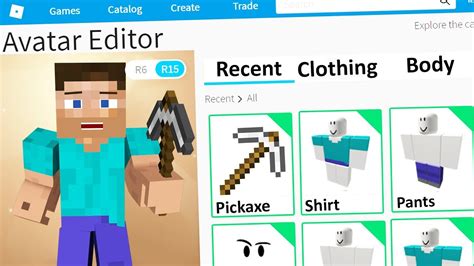 Making Minecraft Steve A Roblox Account Youtube