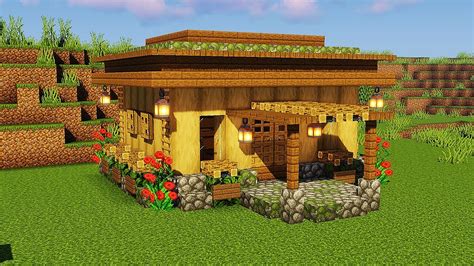 Minecraft Basit Ev Yapımı Minecraft Köy Evi Yapımı Minecraft Ev