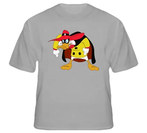 Darkwing Duck Negaduck T Shirt Cartoon T Shirt Men Unisex New Fashion