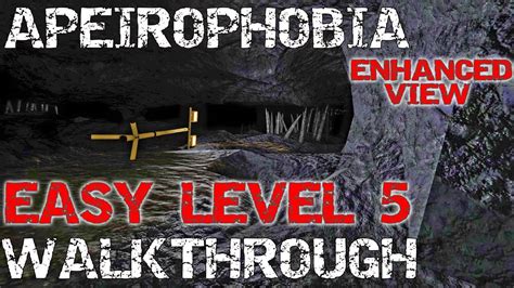 Apeirophobia Roblox Level 5 Walkthrough Cave System Brightened Video