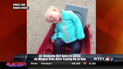 Video Shows Alabama Girl Sleeping In Wagon After Refusing Nap