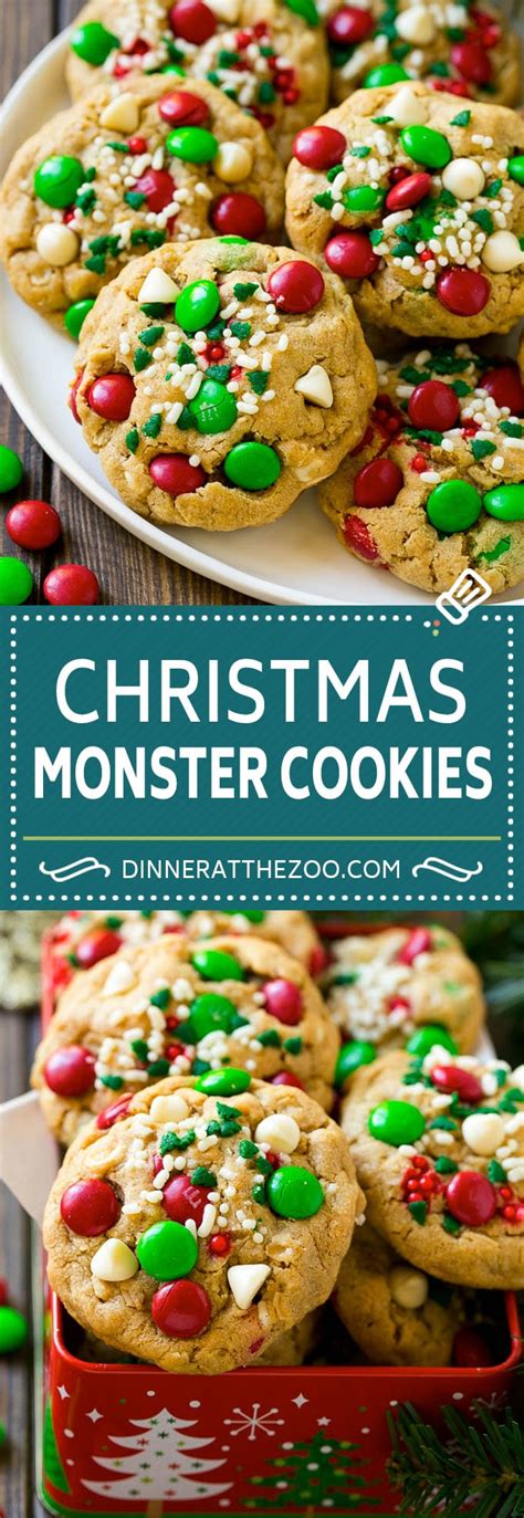 2 weeks ago better homes & gardens : Monster Cookies (Christmas Version) - Dinner at the Zoo