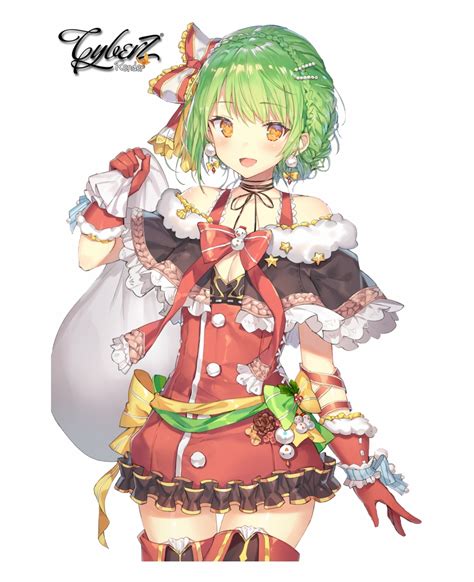 Anime Art Anime Christmas Elf Girl Gambarku