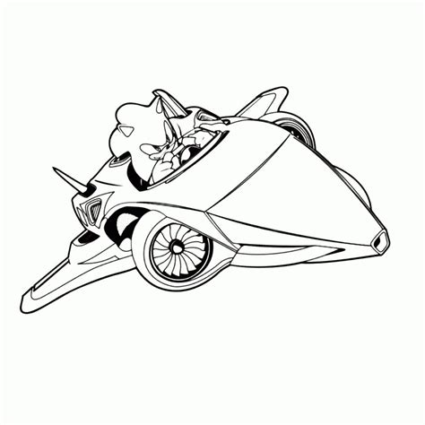 Sonic Allstar Racing Coloring Pages sonic all stars racing transformed