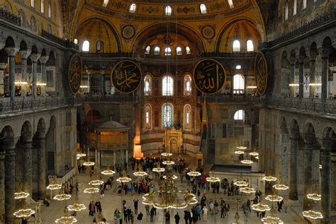 Herzlich willkommen, hier geht's zu deinem wohlfühlzuhause! hagia sophia von innen ... Foto & Bild | europe, turkey ...