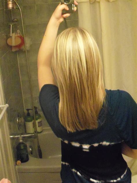 MY hair. (back) light brown underneath, bleach blonde on top | Hair