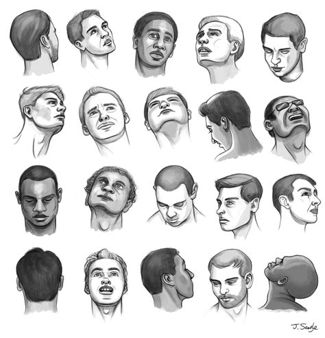 How To Draw The Head From Any Angle Drawings Drawing
