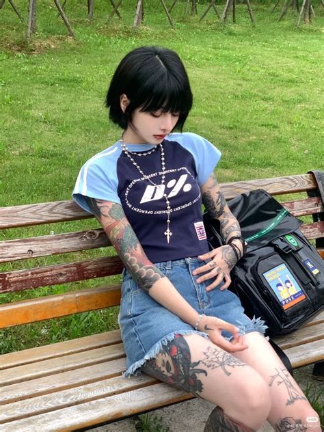 Asian Tattoo Girl Asian Tattoos Girl Tattoos Mod Girl Girl Inspiration Real Girls Inked