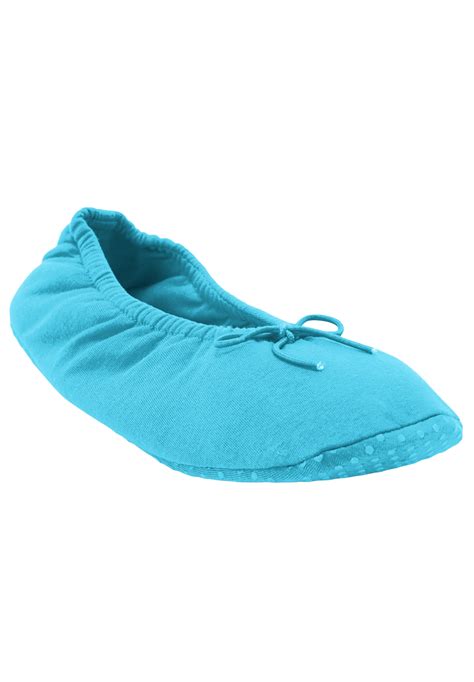 Comfortview Womens Wide Width The Ana Ballerina Slipper Slippers