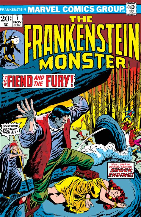 Frankenstein 1973 7 Comics