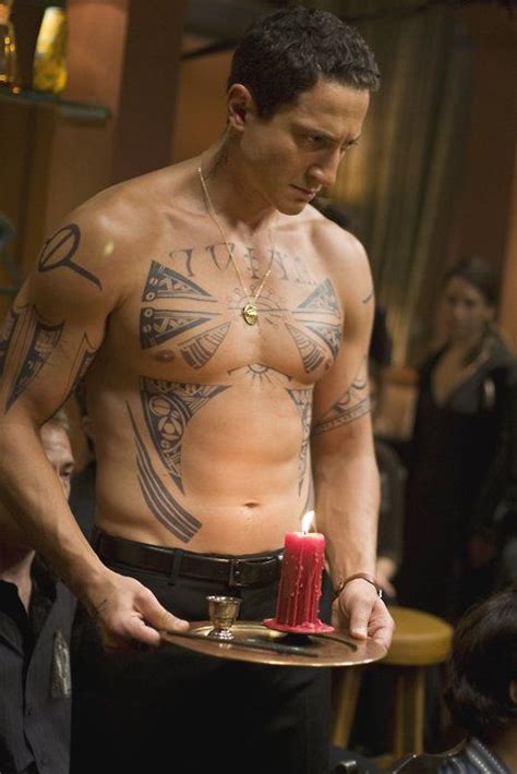 Sasha Roiz Thinking Of Something Right Now And The Tattoos Would
