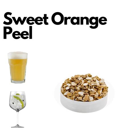 Sweet Orange Peel Dried 50g Beerlab Home Brew Supplies