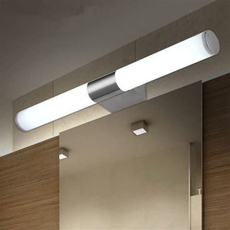 Aliexpress.com : Buy 10W/14W Stainless Steel LED Front Mirror Light Bathroom Makeup Wall Lamp