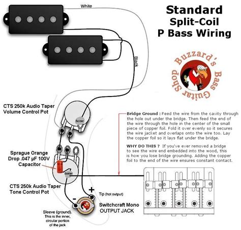 Complete listing of all original fender bass guitar wiring diagrams in pdf format. p-bass-wiring-diagram-When-the-electrical-source ...