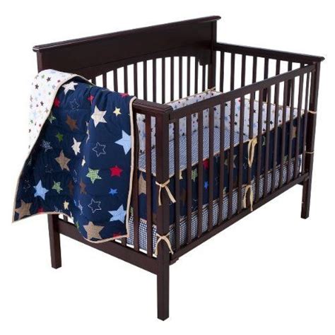 Northwoods baby bedding crib set 4pc rustic cabin country bear moose flannel new this fascinating baby crib western rock star country baby bedding a lovely addition to a crib, which is. Circo Star Crib Bedding | Baby doll bed, Crib sets, Cribs