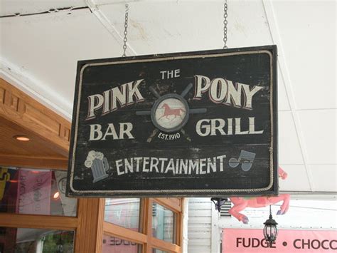 Pink Pony Bar And Grill Mackinac Island Restaurant Reviews Phone
