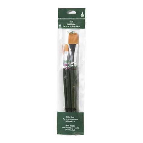 Shop Plaid FolkArt One Stroke Brushes Brush Sets Basic