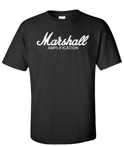 Marshall Amplification Logo Graphic T Shirt Supergraphictees