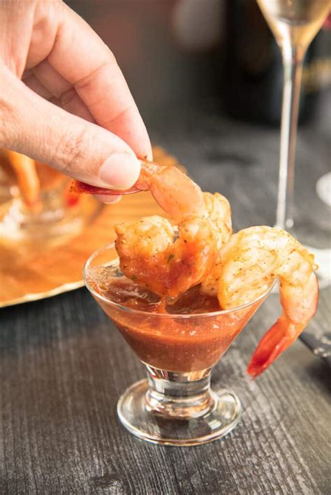 Roasted Shrimp Cocktail With Homemade Sauce Sense Edibility