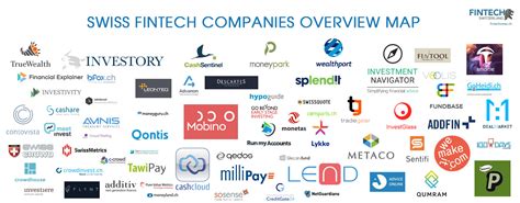 Currently our services to more than 300 over clients around asia region. Swiss Fintech Companies Overview Map; 65 Startups Born in ...