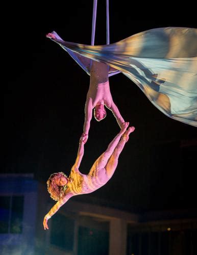 dance fest goes high with aerial dance troupe