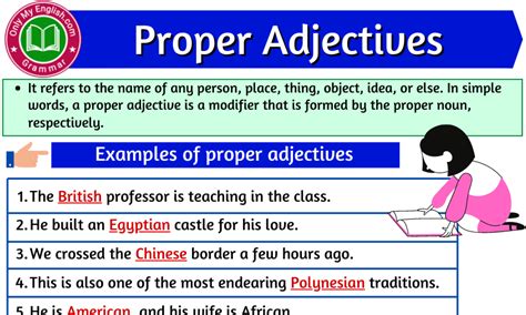 Proper Adjectives Definition Examples And List Onlymyenglish Com