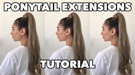 How To Wear Ponytail Extensions Insert Name Here Inh Hair Review