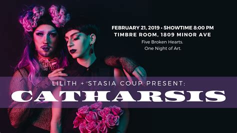 Catharsis Tickets Timbre Room Seattle Wa Thu Feb 21 2019 At 7pm Stranger Tickets