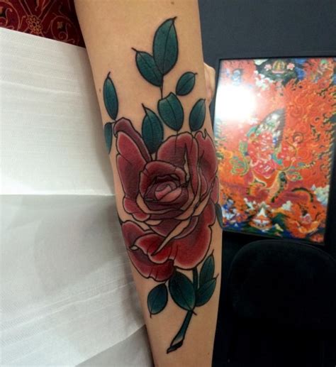 Rose Elbow Tattoo Best Tattoo Ideas Gallery