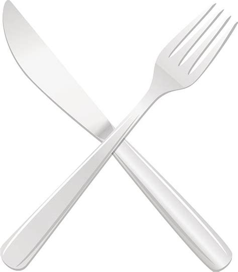 Best Knife And Fork Crossed Illustrations Royalty Free Vector Graphics