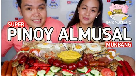 Pinoy Super Almusal Filipino Breakfast Mukbang Pagkaing Filipino MukbanganNa YouTube