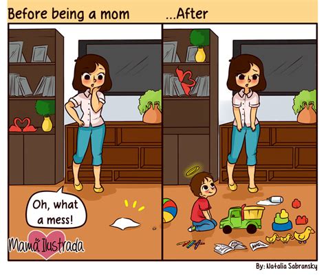 Mom Illustrates Her Everyday Motherhood Problems Bored Panda