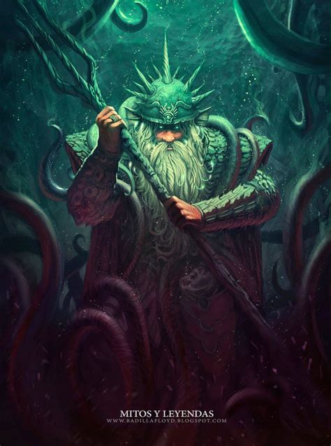 Poseidon Myl By Badillafloyd On Deviantart Fantasy Art Concept Art