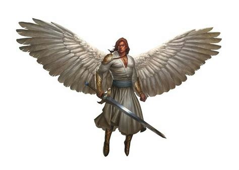 Angel Solar Pathfinder Pfrpg Dnd Dandd D20 Fantasy Angel Warrior