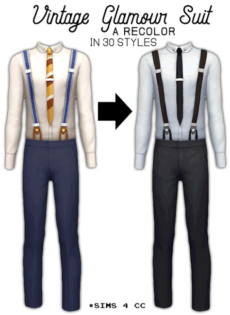 Sims 4 Suspenders